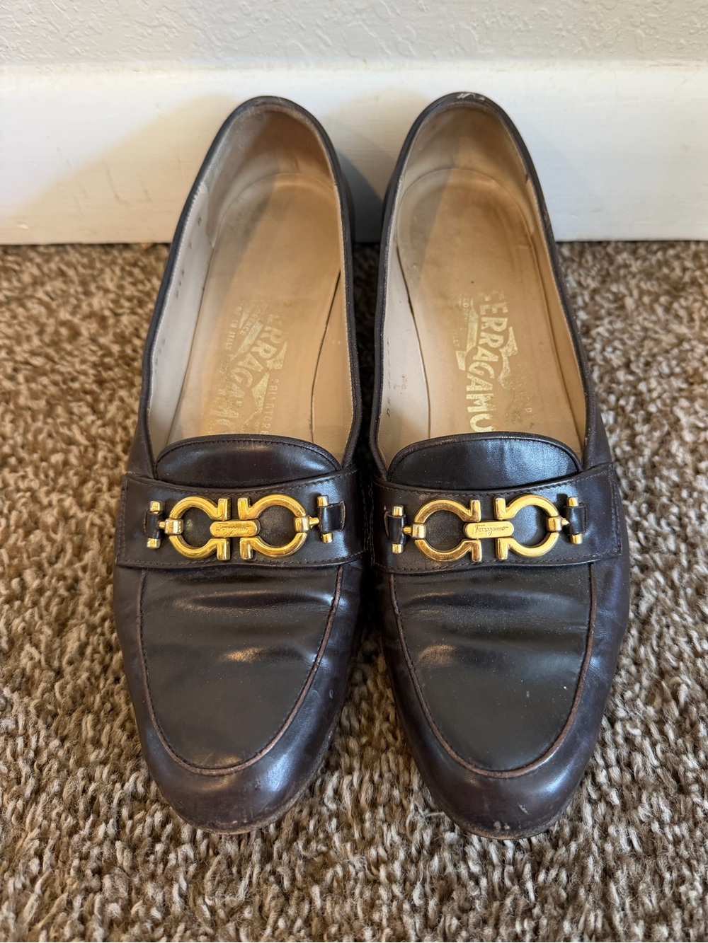 Salvatore Ferragamo Loafers Dark Brown
